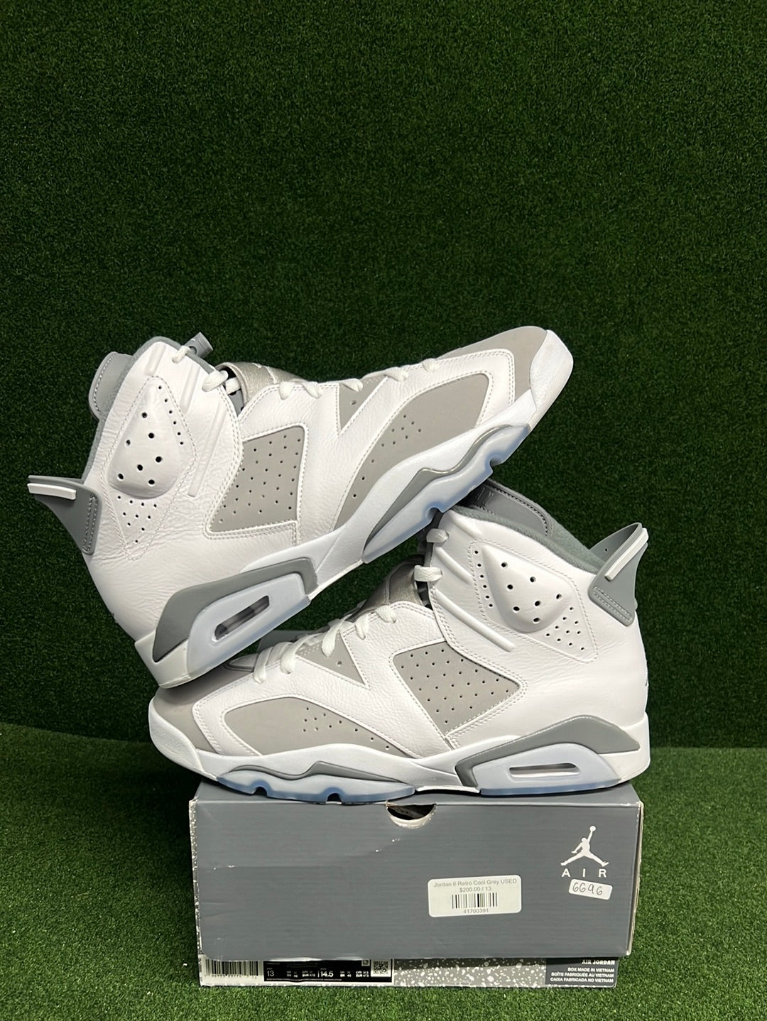 Jordan 6 Retro Cool Grey USED