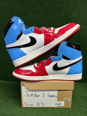 Jordan 1 Retro High Fearless UNC Chicago USED