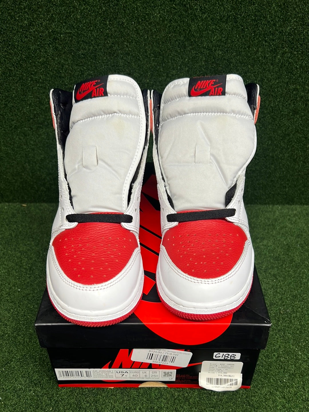 Jordan 1 Retro High OG Heritage (GS) USED