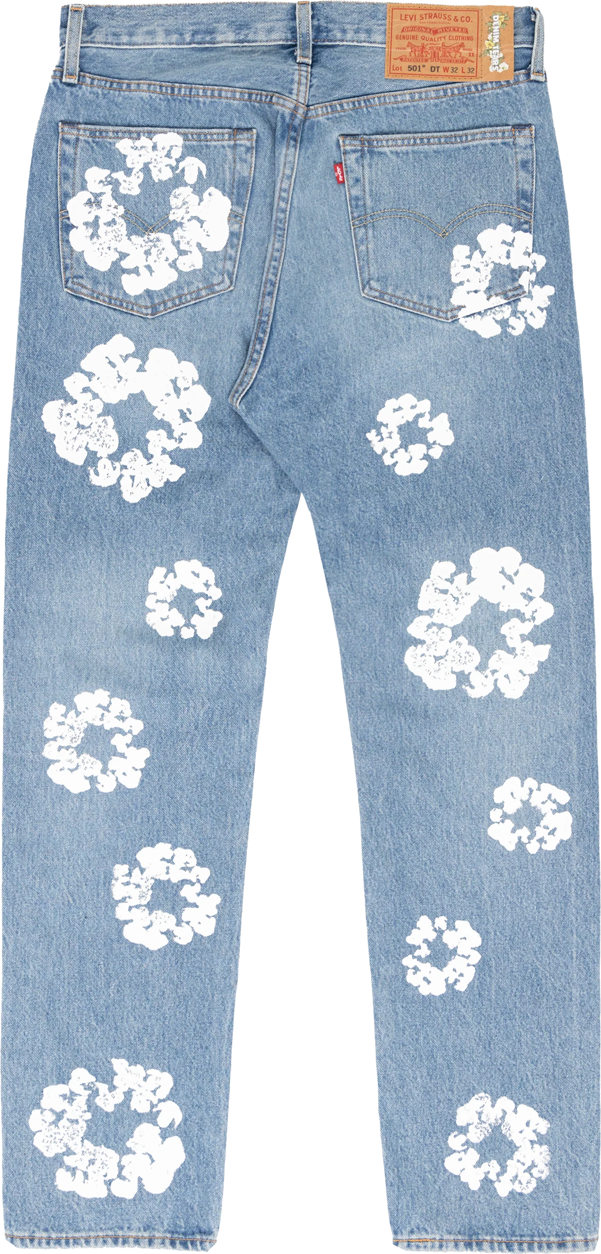 DENIM TEAR - THE COTTON WREATH JEAN LIGHT WASH