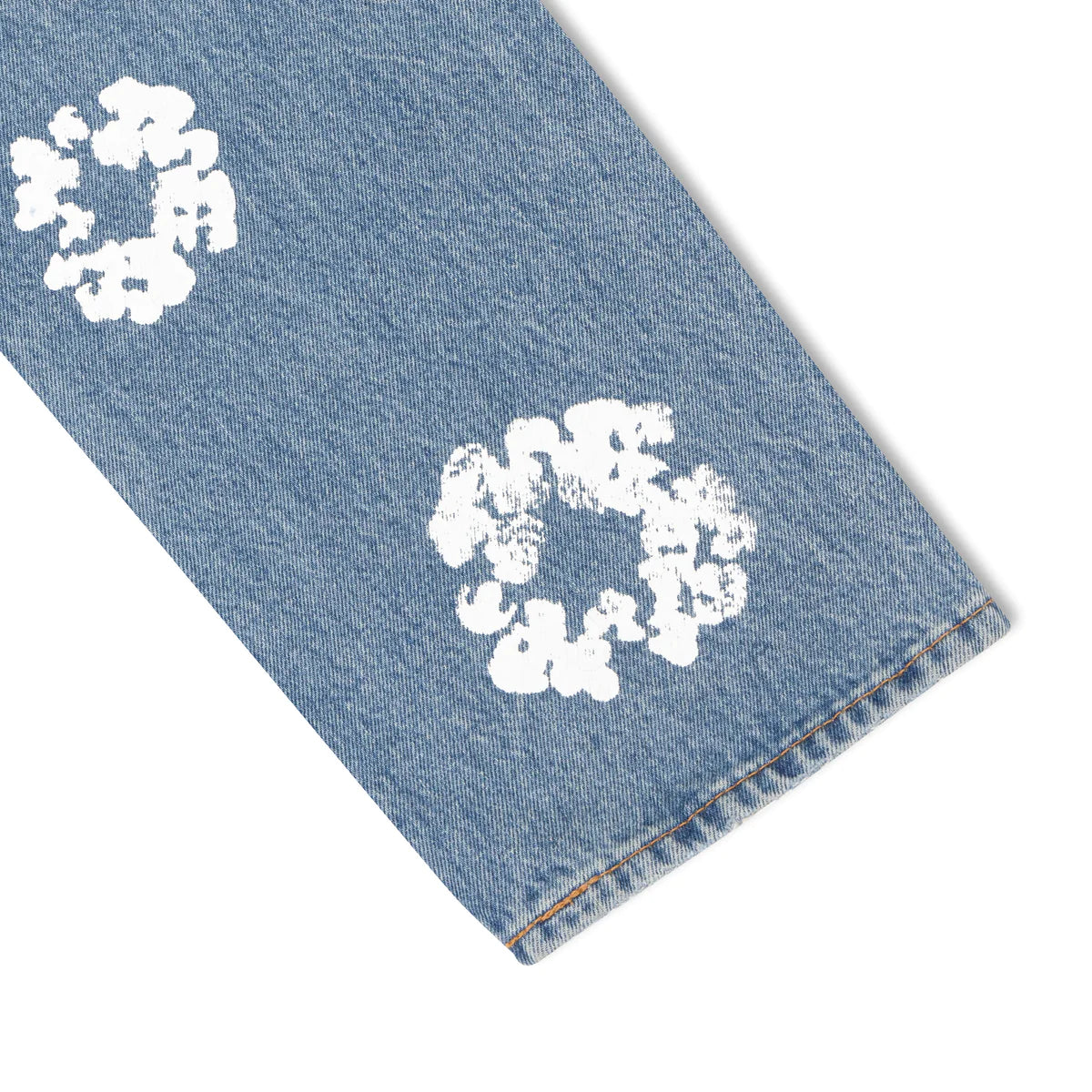 DENIM TEAR - THE COTTON WREATH JEAN LIGHT WASH