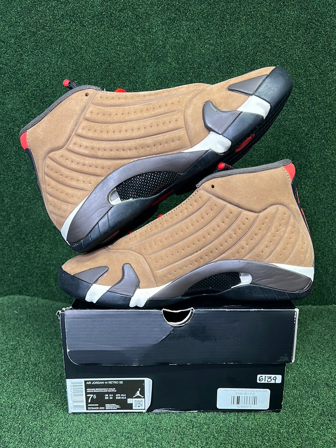 Jordan 14 Retro Winterized Archaeo Brown USED