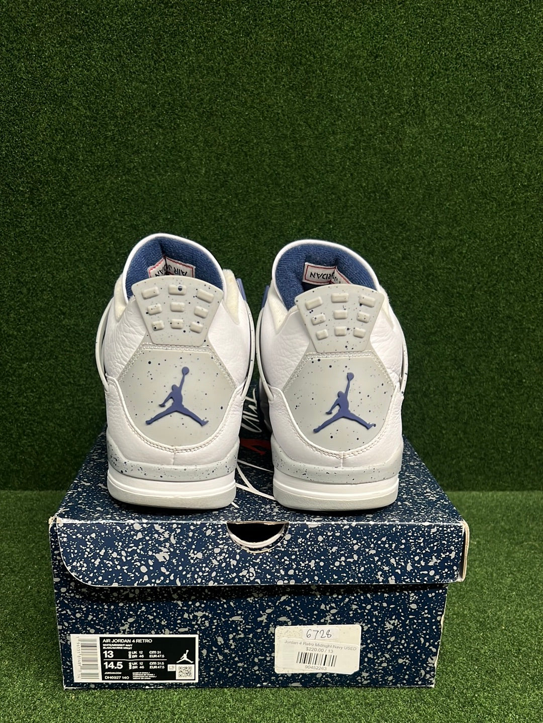 Jordan 4 Retro Midnight Navy USED