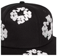 Denim Tears New Era Cotton Wreath 59/50 Cap Black