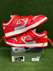 Nike Dunk Low Off-White University Red USED