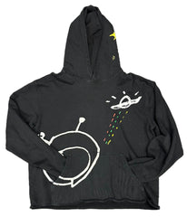 SpaceBoys Cropped Hoodie