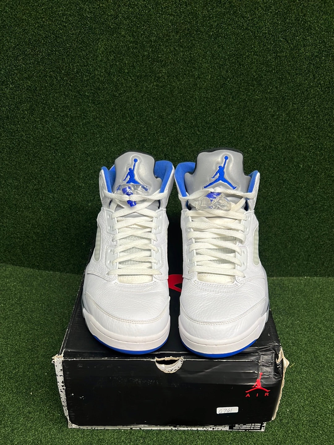 Jordan 5 Retro White Stealth (2021) USED