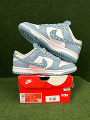 Nike Dunk Low Essential Paisley Pack Worn Blue (Women's) USED