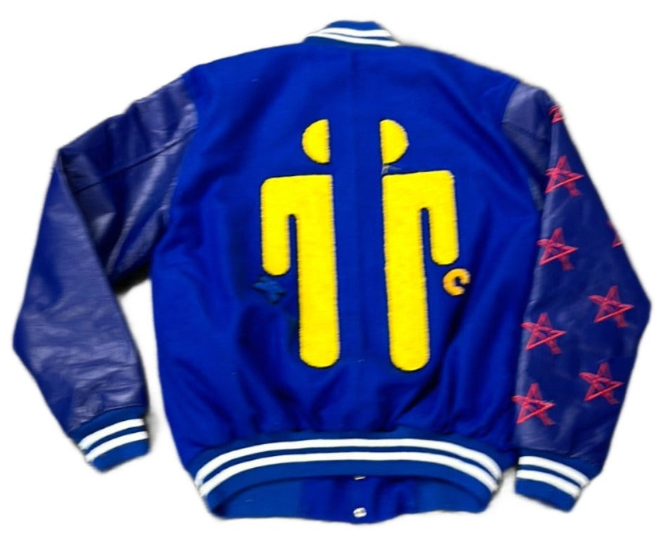 KCreate Blue Varsity Jacket