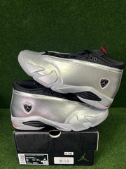 Jordan 14 Retro Metallic Silver (Women's) USED