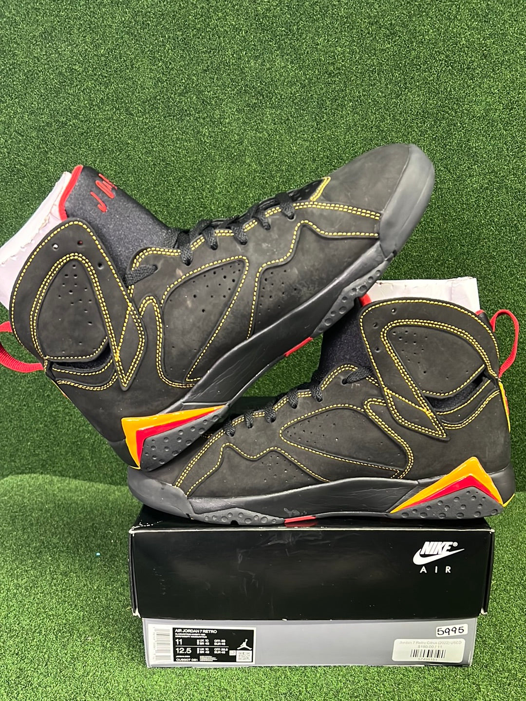 Jordan 7 Retro Citrus (2022) USED