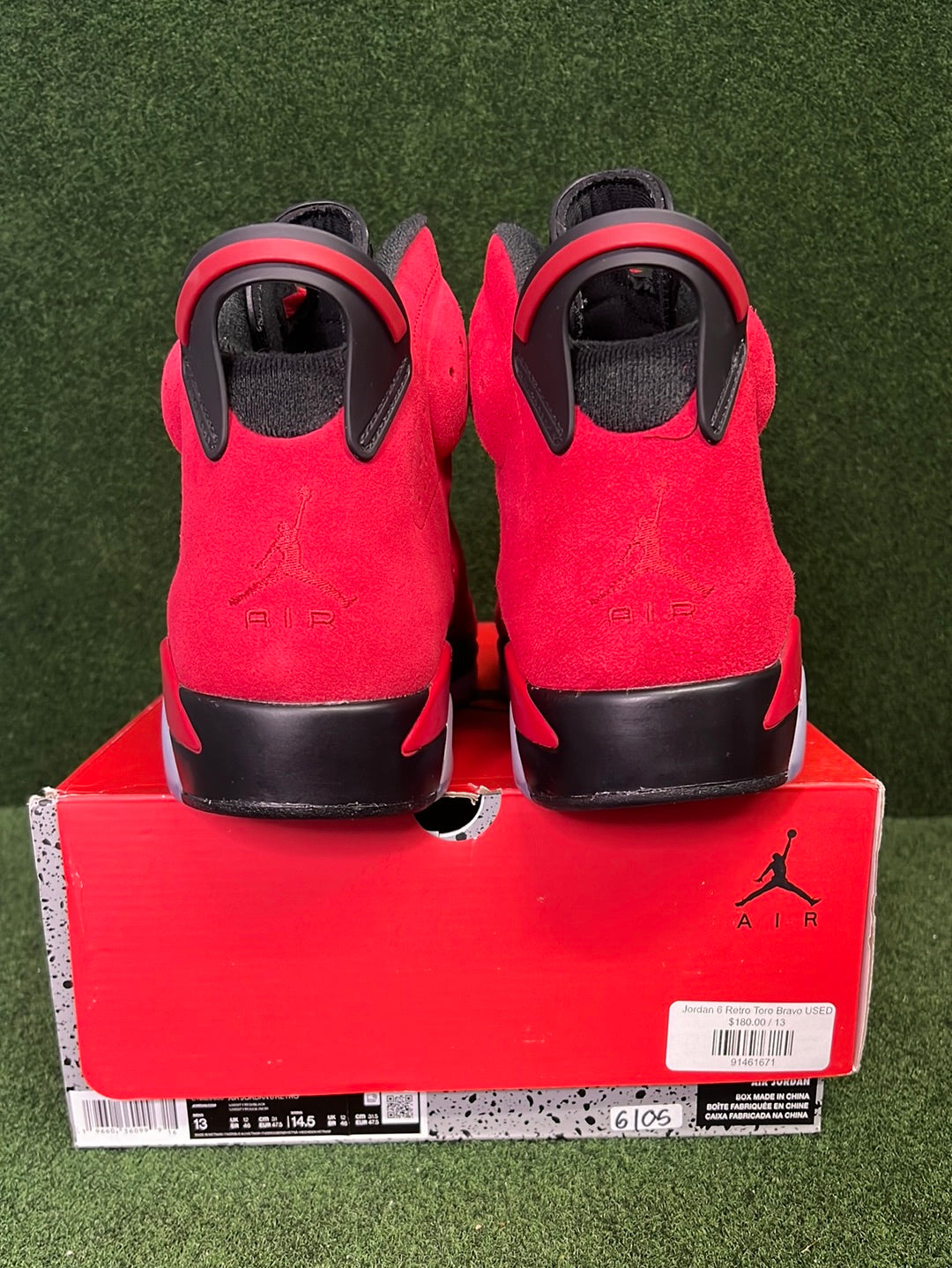 Jordan 6 Retro Toro Bravo USED