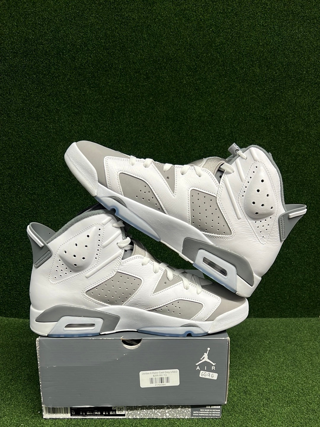 Jordan 6 Retro Cool Grey USED