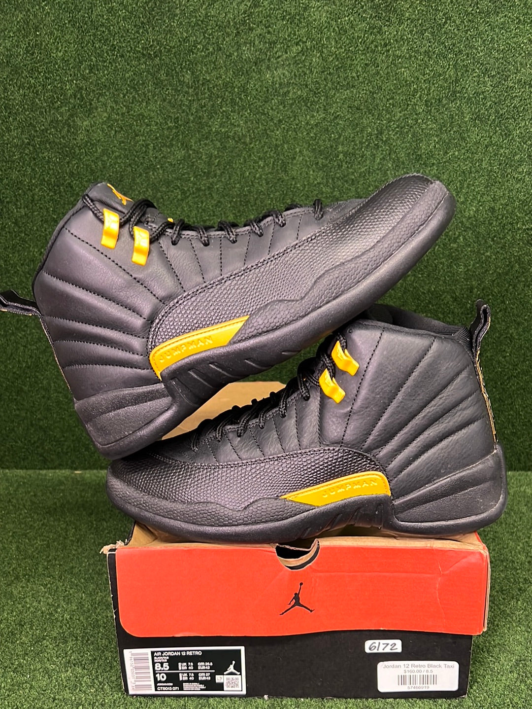 Jordan 12 Retro Black Taxi USED