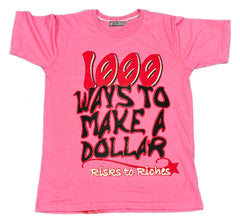 Metstar 1000 Ways Pink T shirt