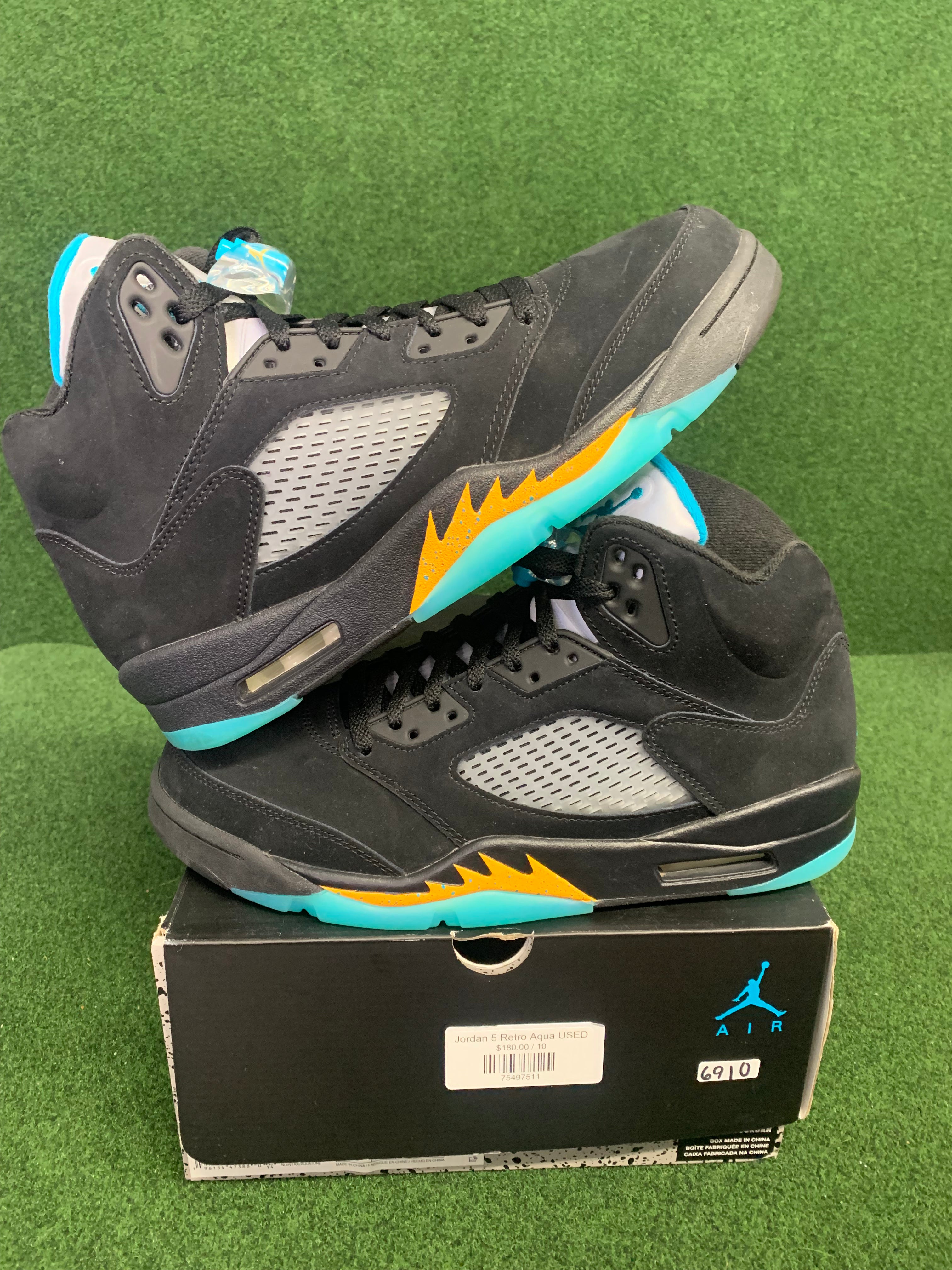 Jordan 5 Retro Aqua USED