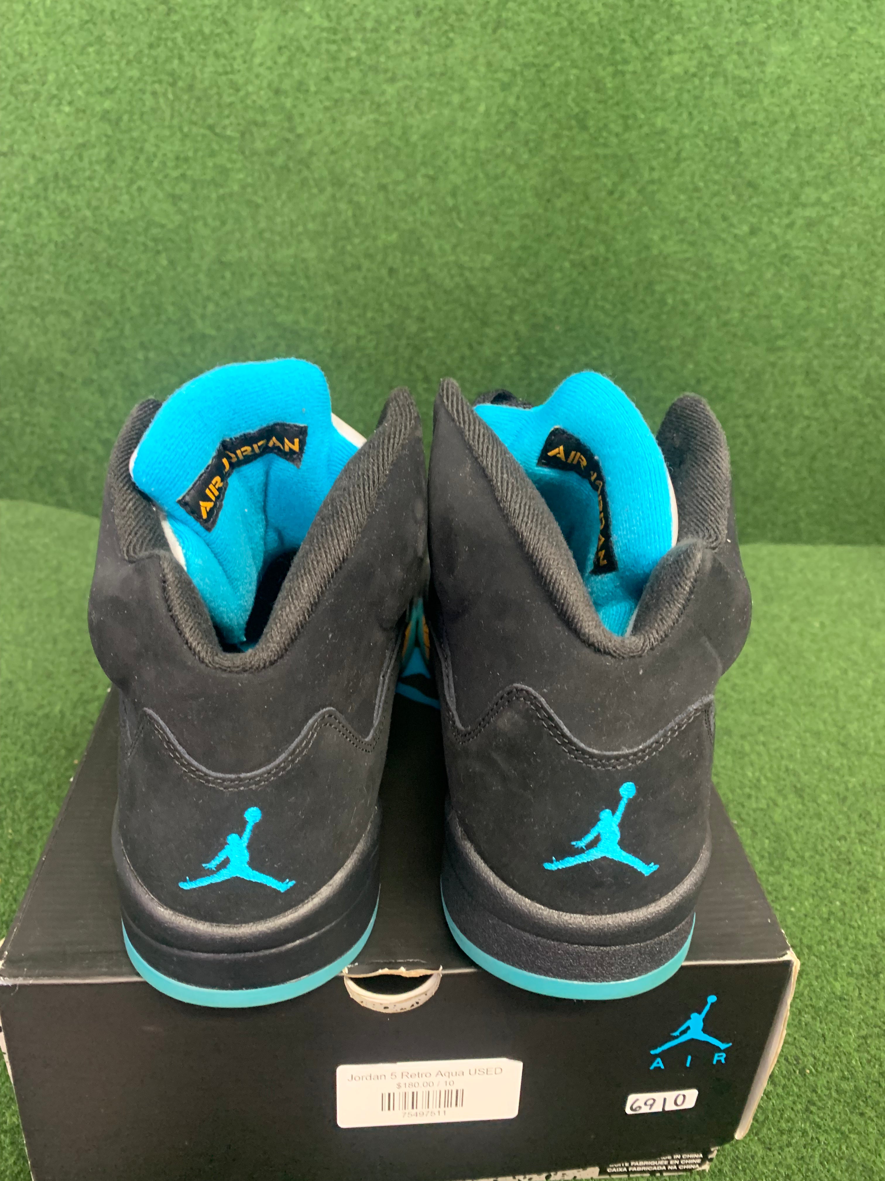 Jordan 5 Retro Aqua USED