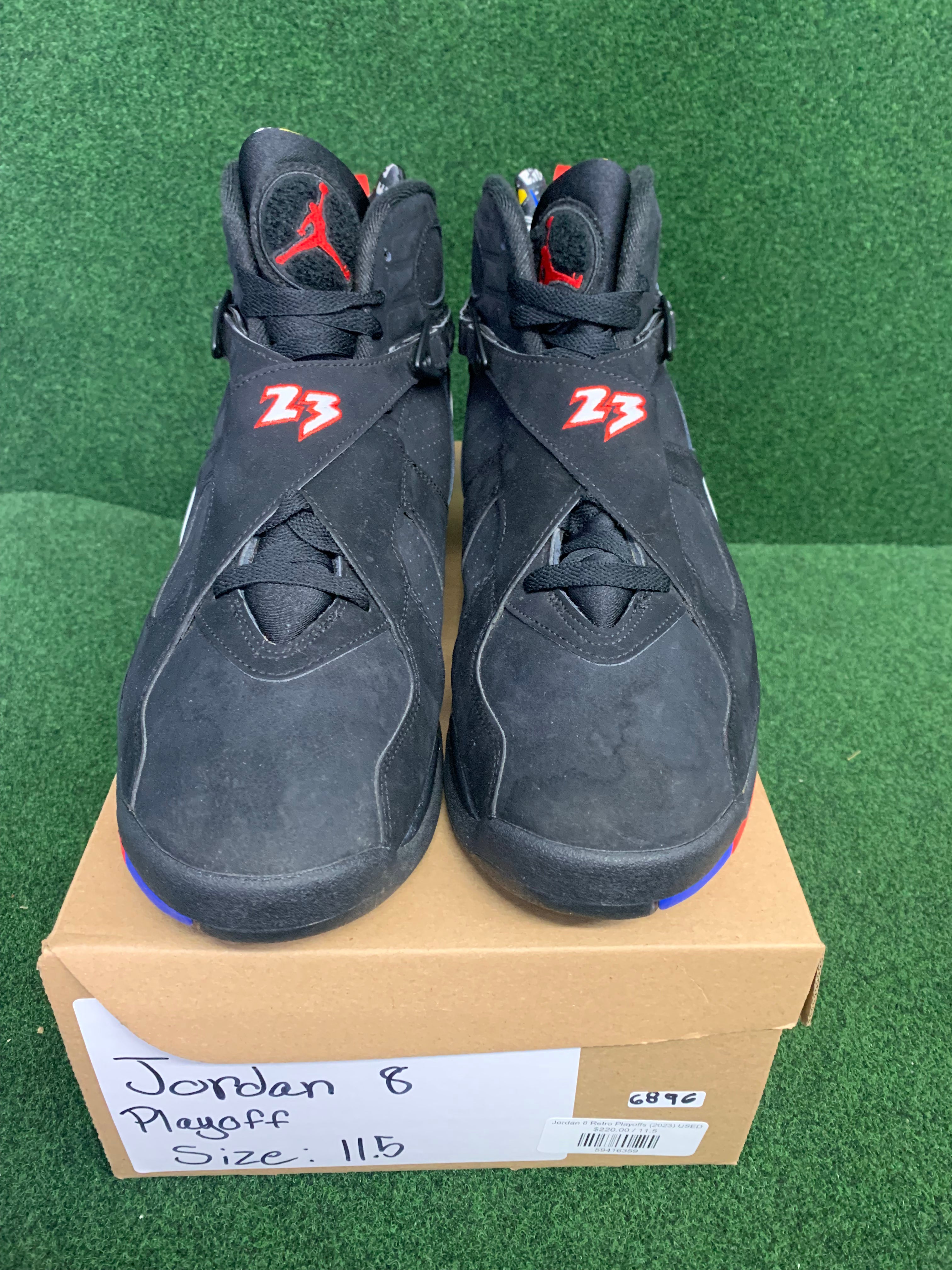 Jordan 8 Retro Playoffs (2023) USED