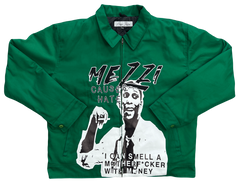 Mezzi Causes Hate Green Worker jacket