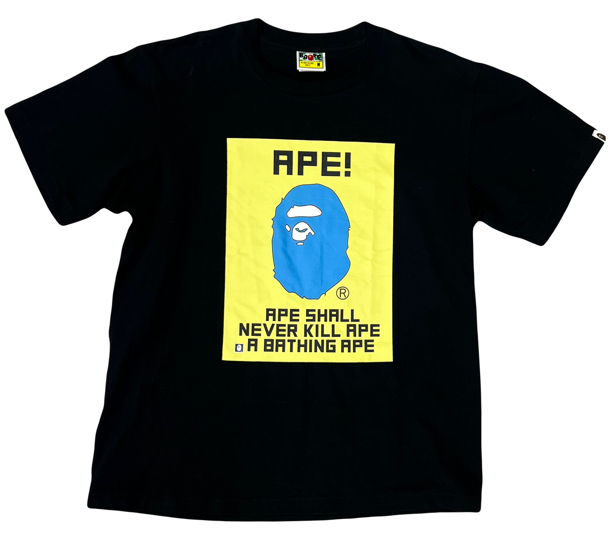 Bape Ape shall never kill t shirt - By a Bathing Ape