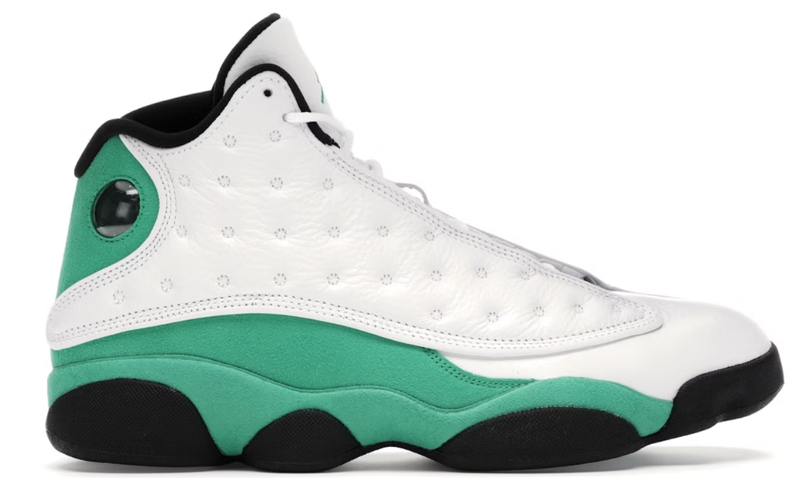 Jordan 13 Retro White Lucky Green