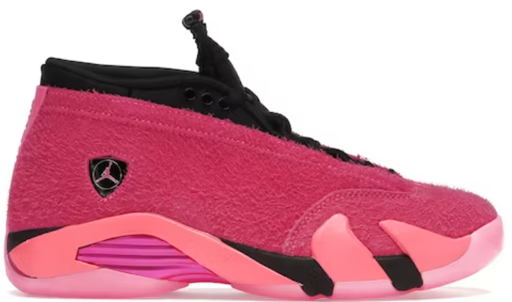 Jordan 14 Retro Low Shocking Pink (Women's) USED