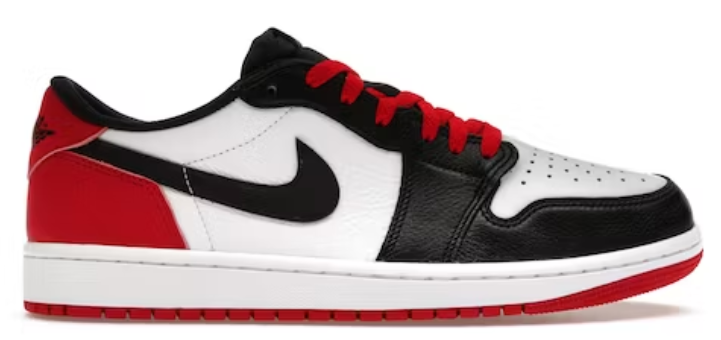 Jordan 1 Retro Low OG Black Toe (2023)