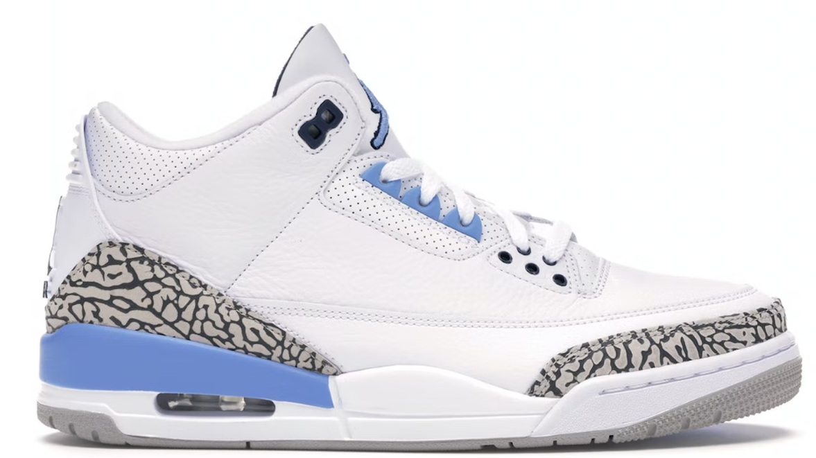 Jordan 3 Retro UNC (2020) USED