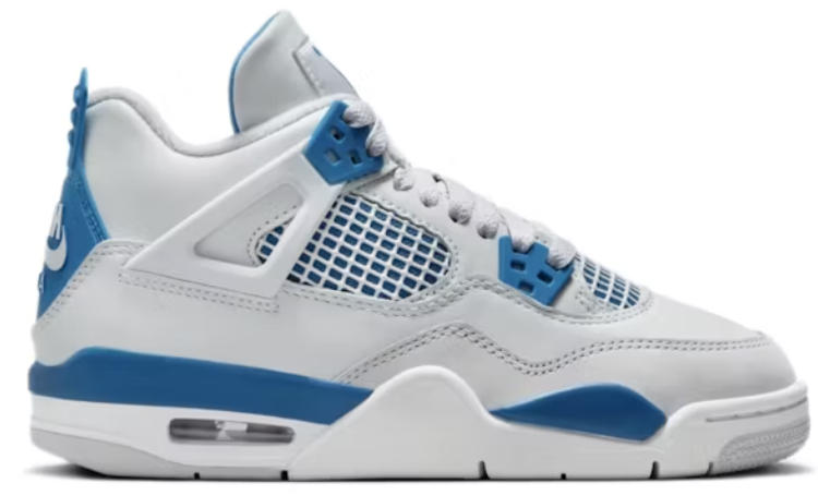 Jordan 4 Retro Military Blue (2024) (GS)