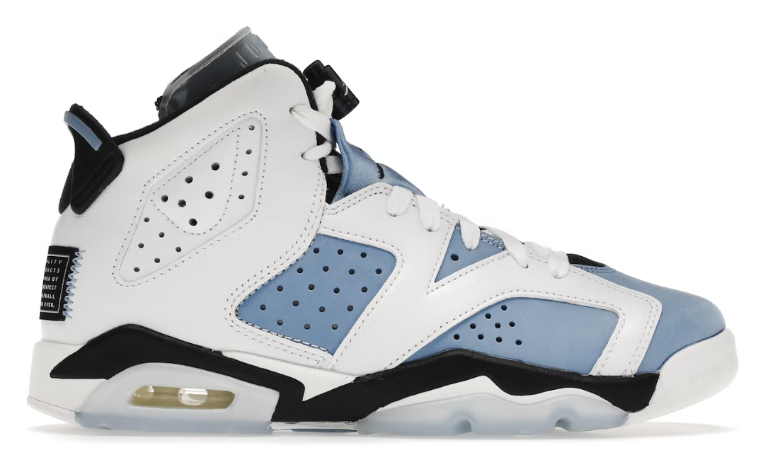 Jordan 6 Retro UNC White (GS) USED