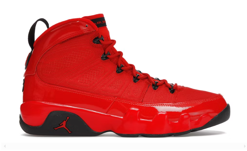 Jordan 9 Retro Chile Red USED