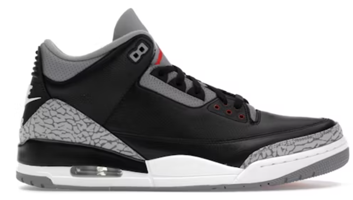 Jordan 3 Retro OG Black Cement (2024)