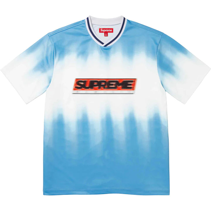 Supreme Blur Soccer Jersey Blue