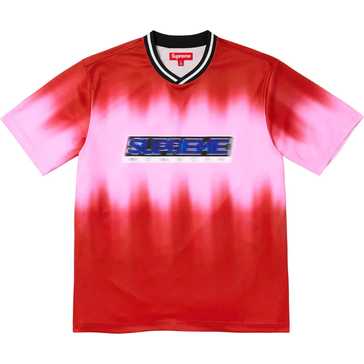 Supreme Blur Soccer Jersey Red