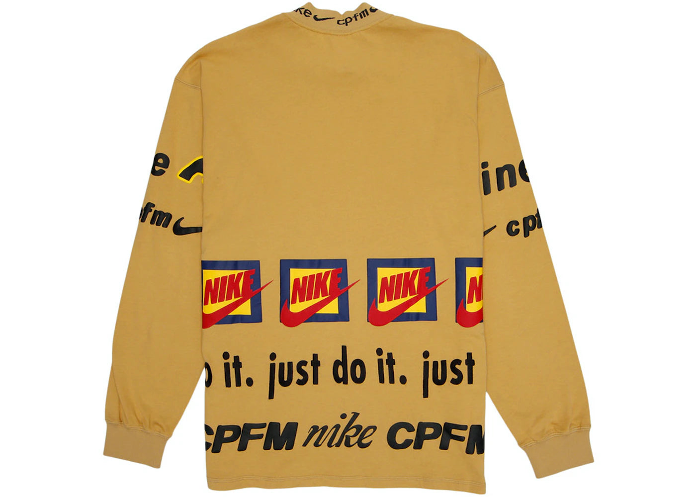 Nike x Cactus Plant Flea Market L/S T-shirt Mustard Yellow