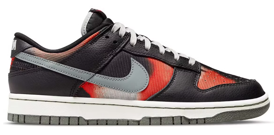 Nike Dunk Low Graffiti Black Red