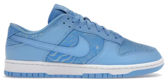 Nike Dunk Low Topography University Blue USED