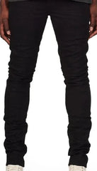 Purple Brand P001 Black Raw Jeans