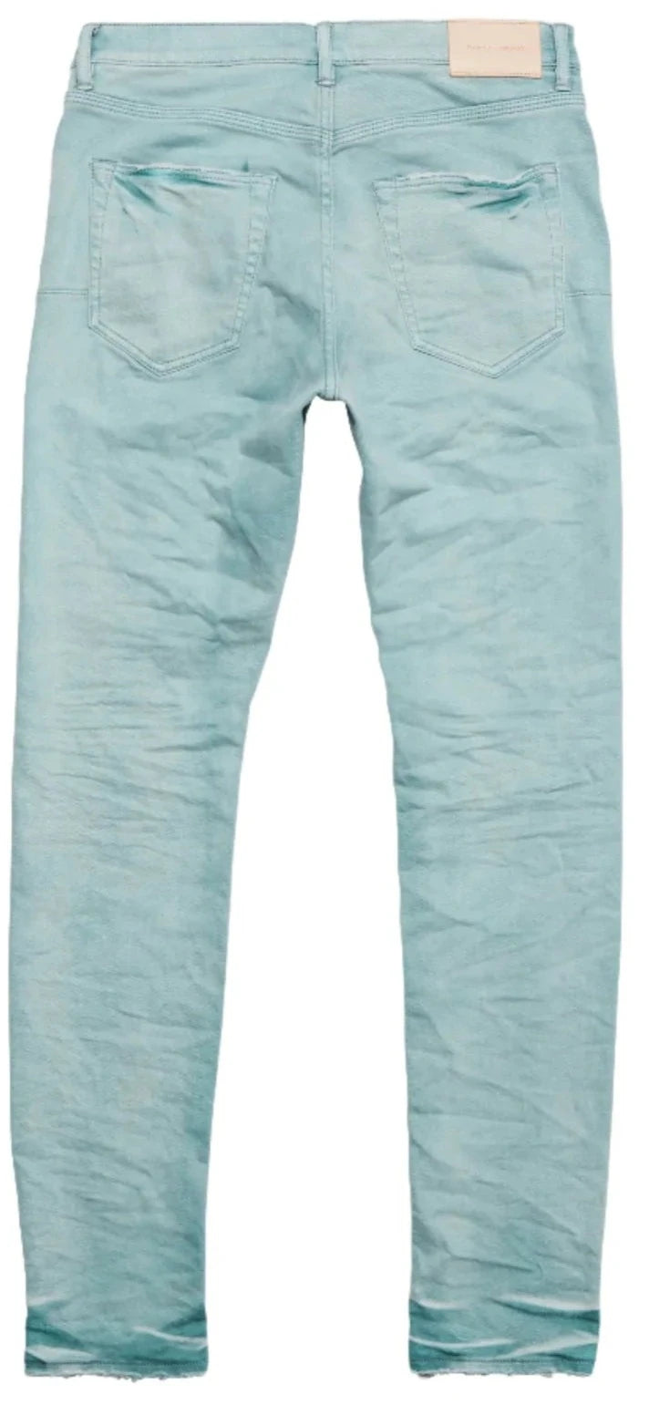 Purple Brand Light Turquoise Overdye Jeans