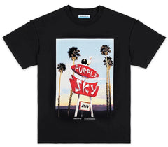 Purple Brand X Blue Sky Black T-Shirt