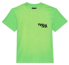 Purple Brand - Painted Wordmark Tee Green