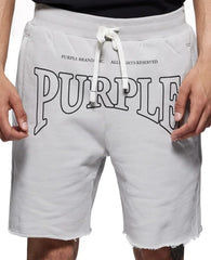 Purple Brand - Team Purple Gray Sweatshorts