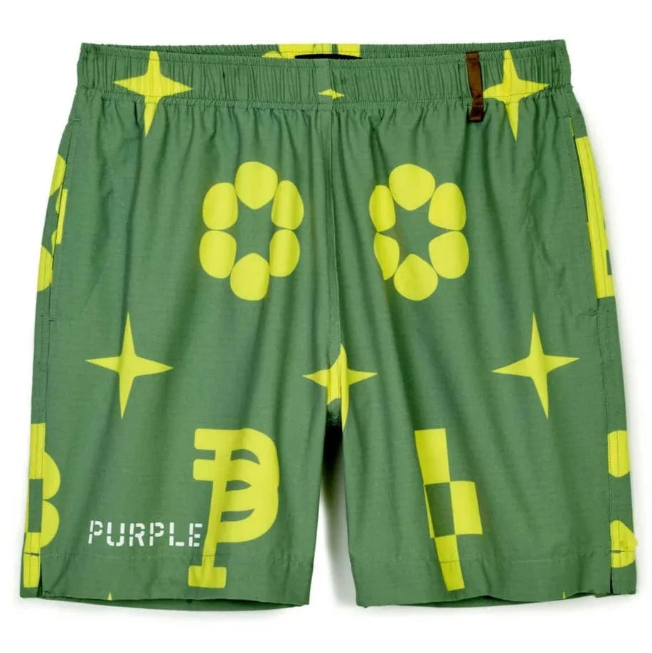 Purple Brand - Military Jumbo Monogram Short