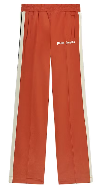 Palm Angels Classic Track Pants Brick Red/Off-white