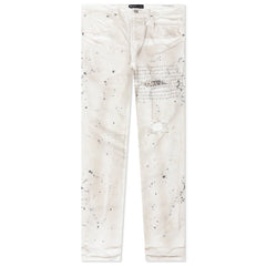 PURPLE BRAND P002 - BANDANA PATCH POCKET WHITE Skinny jeans