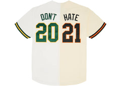 Supreme Don't Hate Baseball Jersey Natural