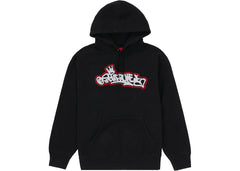 Supreme Handstyle Hooded Sweatshirt Black