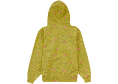 Supreme IRAK Zip Up Hooded Sweatshirt Yellow