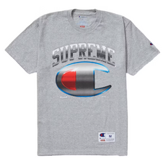 Supreme Champion Chrome S/S Top Heather Grey