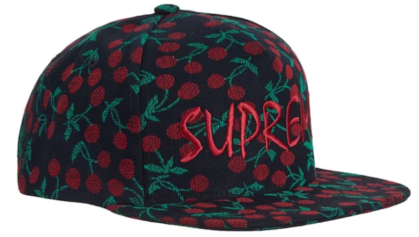 Supreme Cherries 5-Panel Indigo